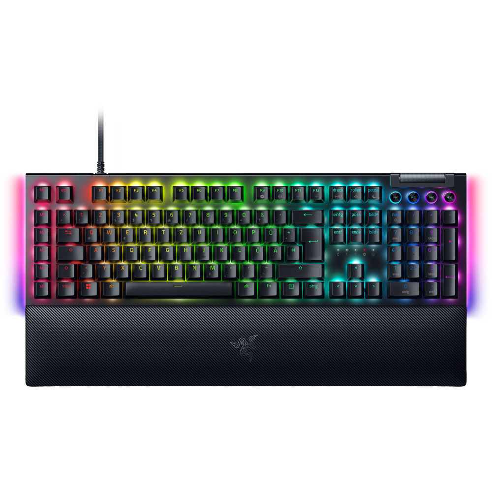 Razer BlackWidow V4 Gaming Tastatur (Green Clicky Gen-3 Switches) - B-Ware 