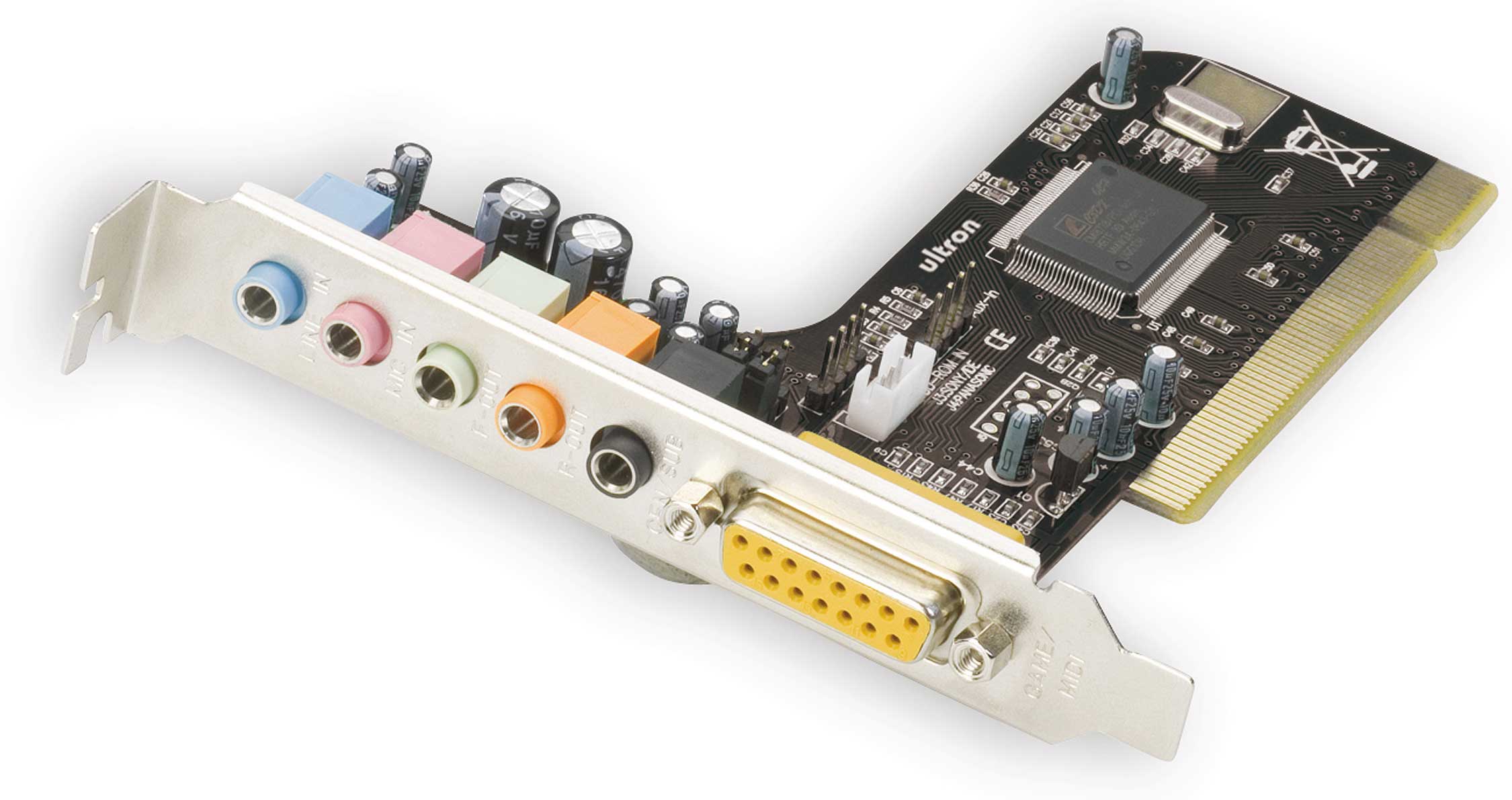 ULTRON Ultra Sound 5.1 PCI Soundkarte 