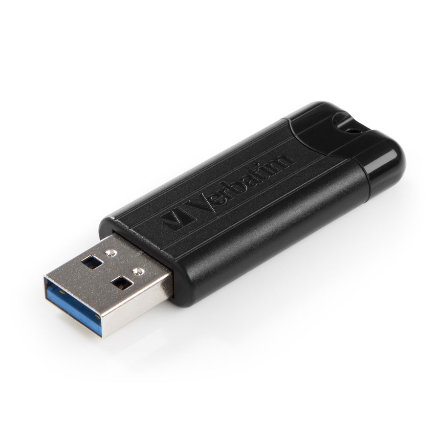128GB Verbatim Store 'n' Go PinStripe USB 3.0 Speicherstick 