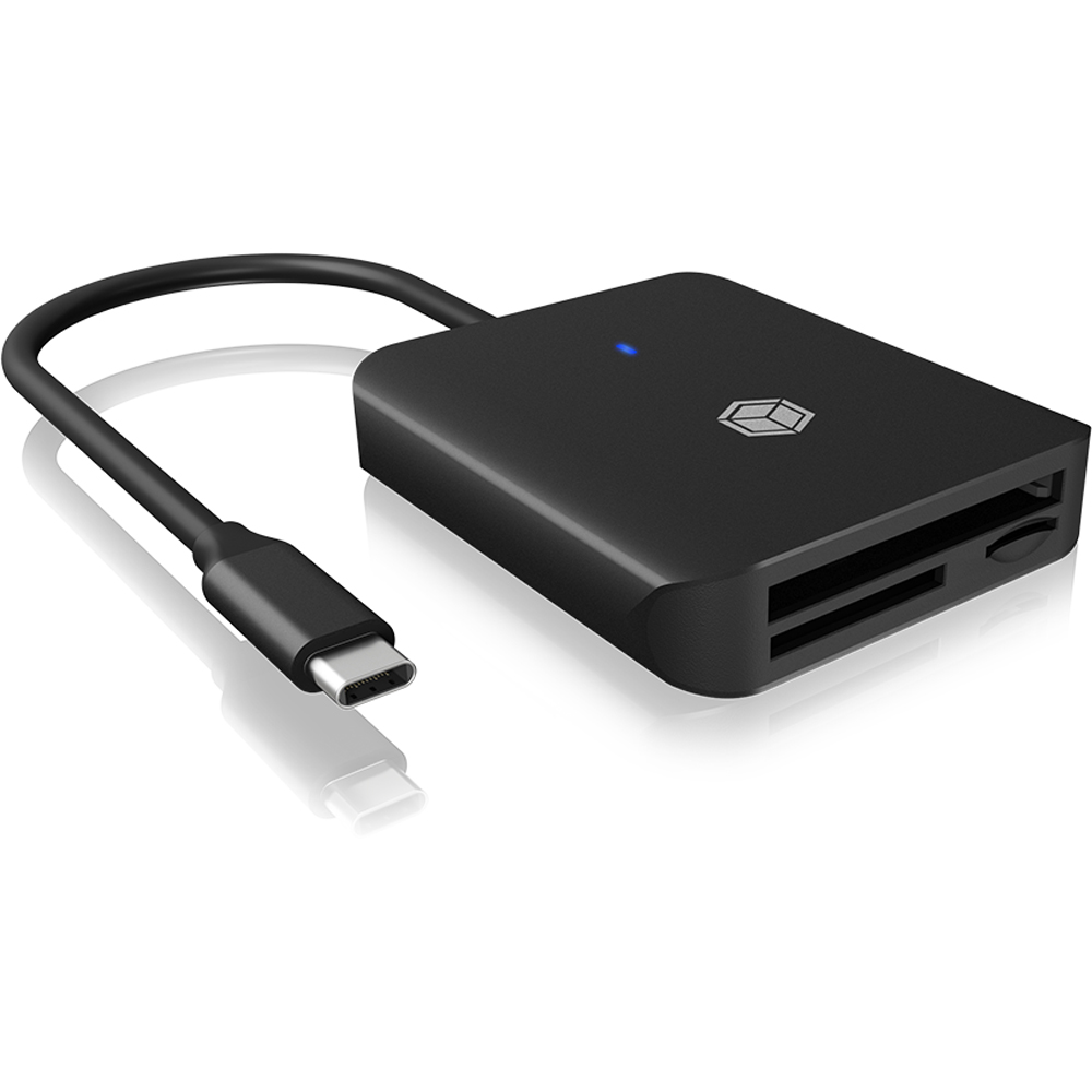 Icy Box IcyBox IB-CR403-C3 USB Typ-C 3-Fach CardReader | 04250078171942 Icy Box IcyBox IB-CR403-C3 USB Typ-C 3-Fach CardReader | 04250078171942