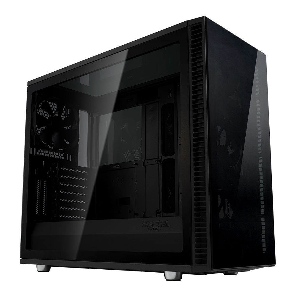 Fractal Design Define S2 Vision Blackout Midi-Tower Schwarz 