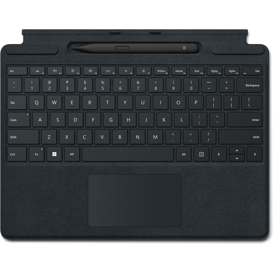 Microsoft Surface Pro Signature Keyboard Schwarz Slim Pen 2 Bundle 