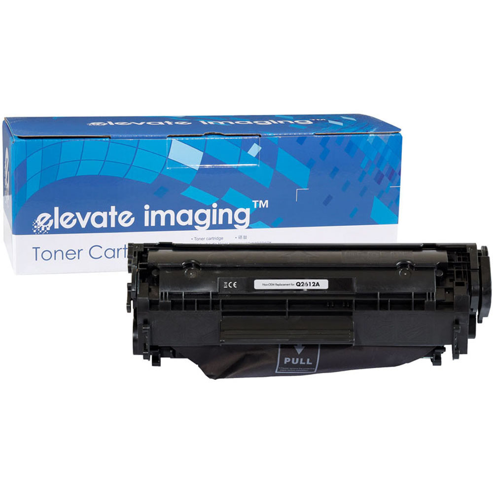 Elevate Imaging  Toner f. HP Q2612A – Schwarz | 05056220436483
