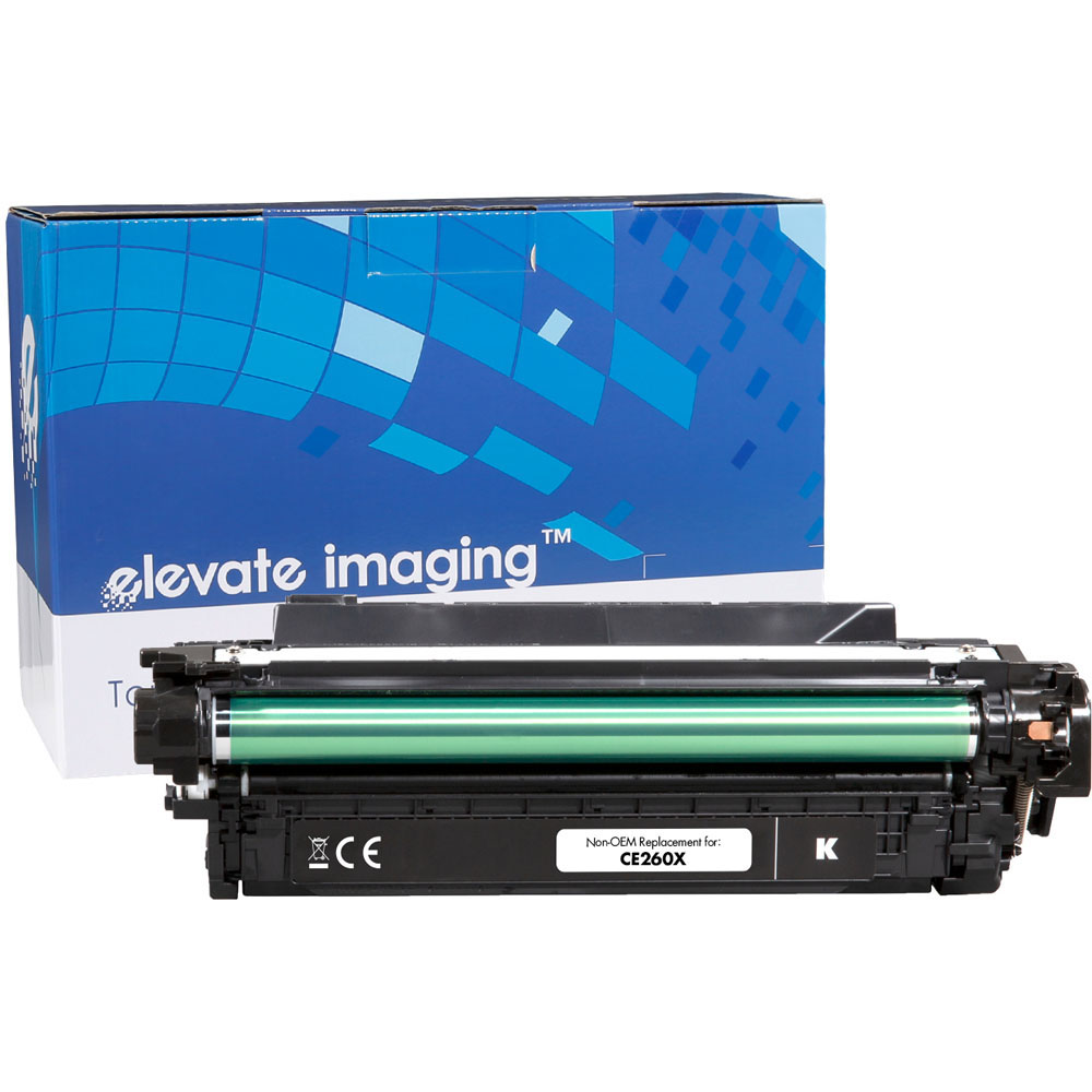 Elevate Imaging Toner f. HP CE260X 649X - Schwarz 