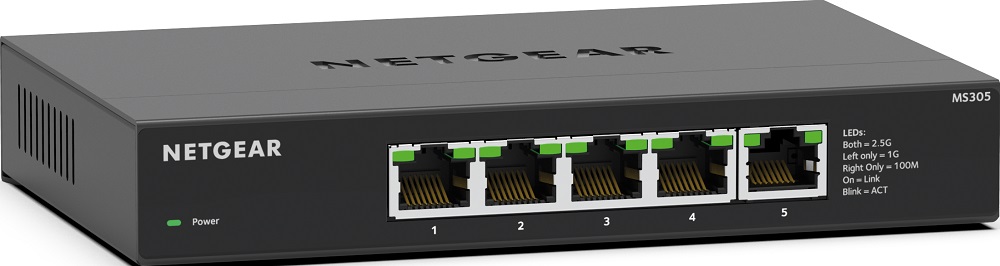 Netgear MS305 2,5GBit Desktop Switch 