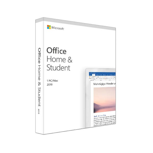 Microsoft Office Home & Student 2019 PKC für 1 PC 