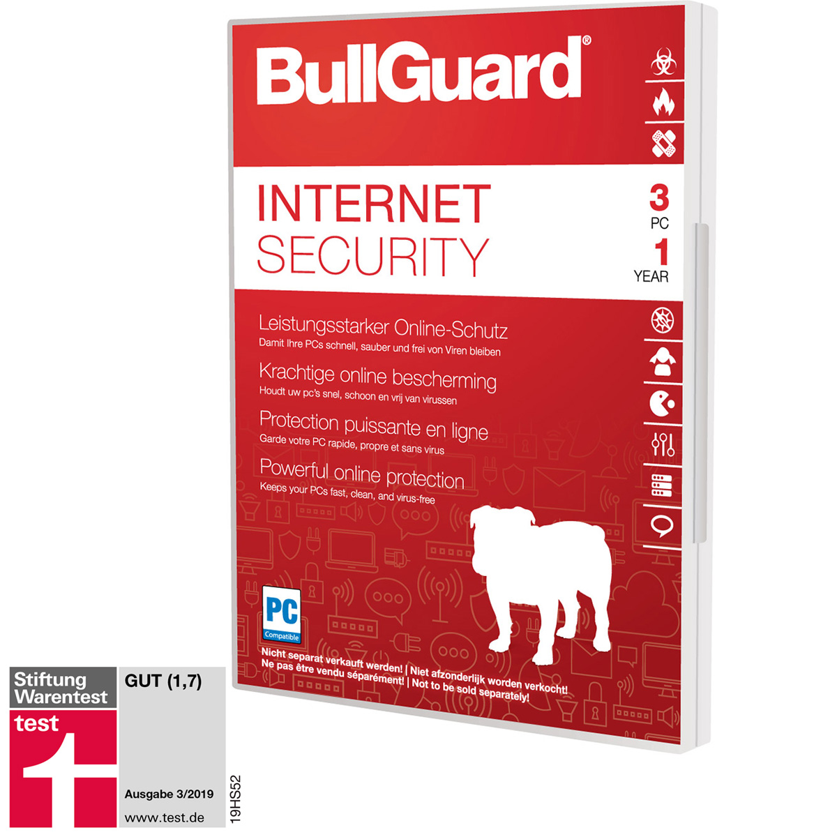 BullGuard Internet Security - 3 Geräte 