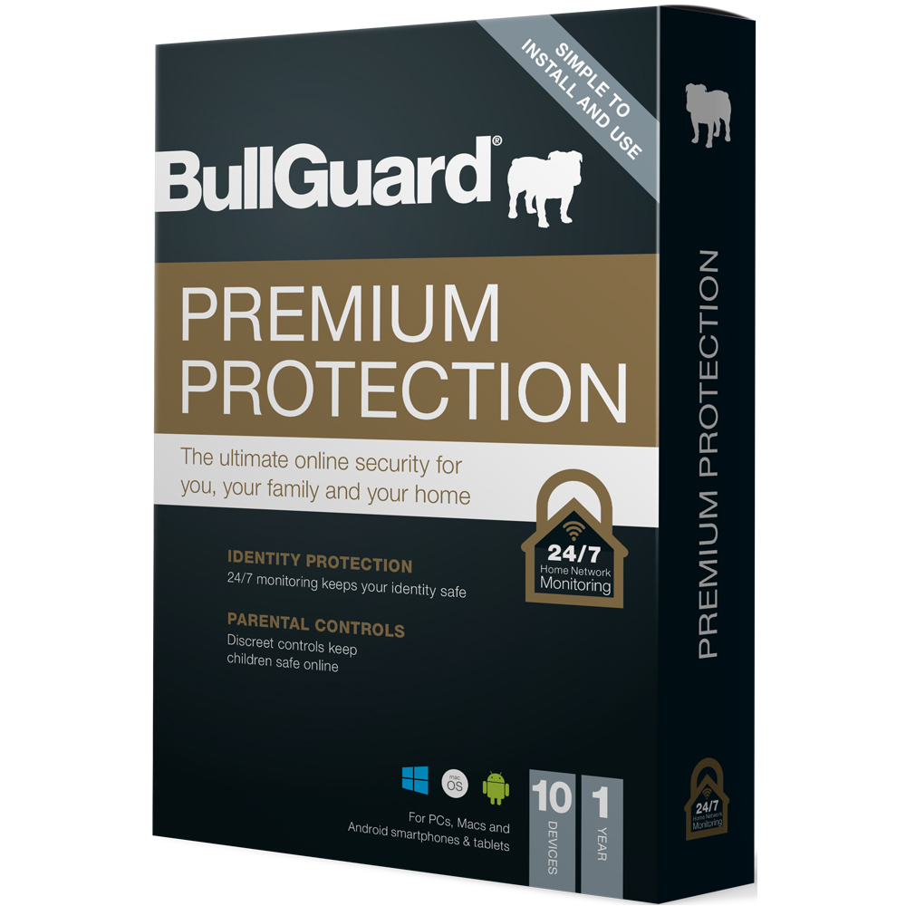 BullGuard Premium Protection 2021 - 5 Geräte - 1 Jahr 