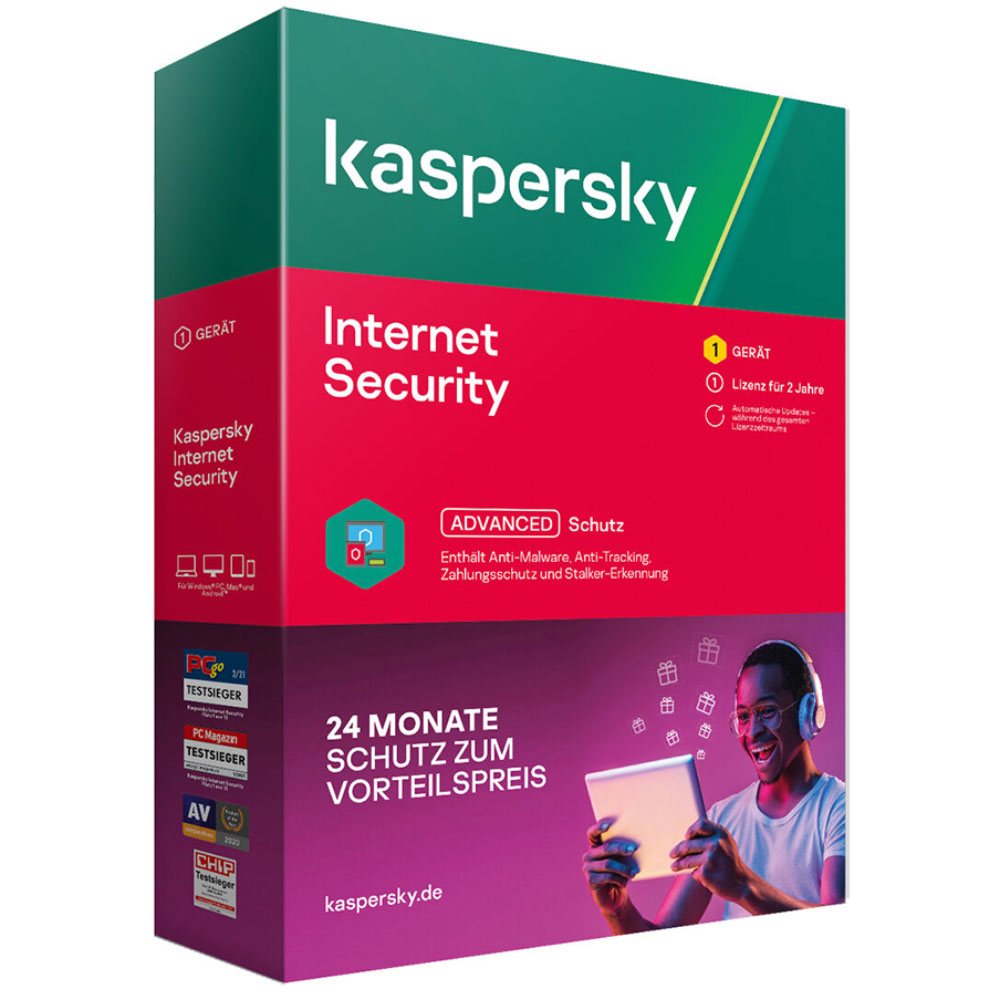 Kaspersky Internet Security - 1 Benutzer 24 Monate 