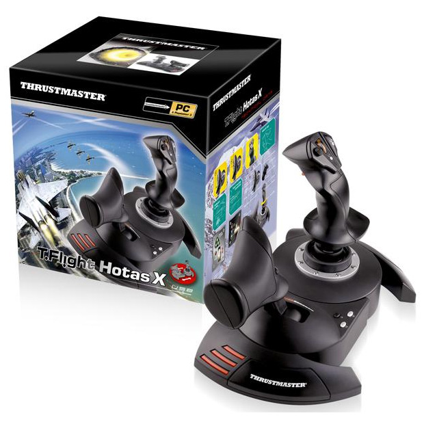 Thrustmaster T-Flight Hotas Stick X Joystick + Schubkontrolle 