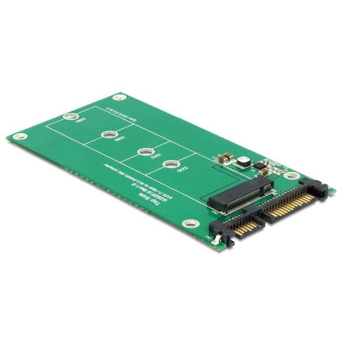 Delock Konverter SATA 22 Pin > M.2 NGFF 