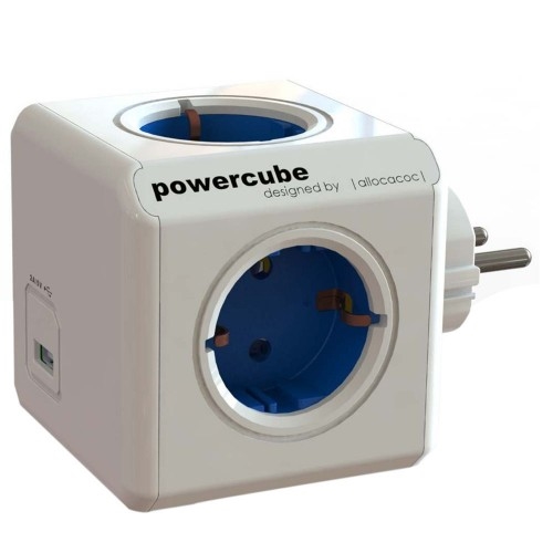 Allocacoc PowerCube Original USB Blau 