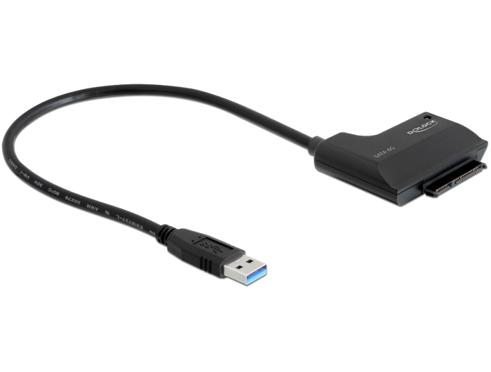Delock Konverter USB 3.0 zu SATA 6 Gb/s | 04043619618828 Delock Konverter USB 3.0 zu SATA 6 Gb/s | 04043619618828