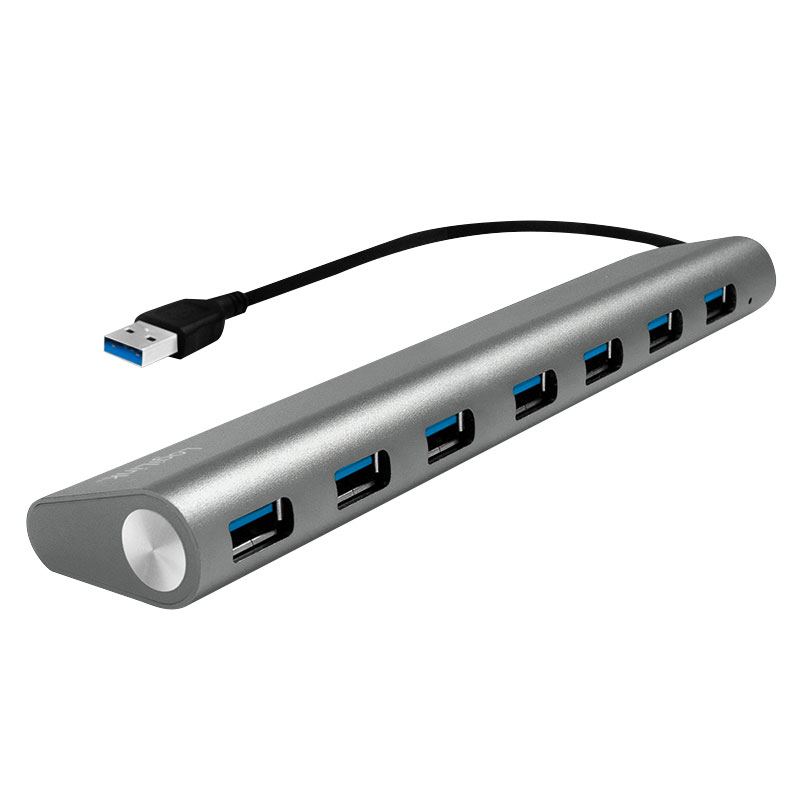 7 Port USB 3.0 HUB LogiLink UA0308 - B-Ware 