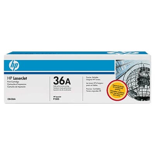 Hewlett Packard Toner Schwarz für HP 36A 