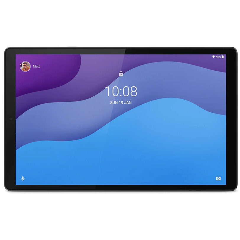 Lenovo Tab M10 HD TB-X306X - 10,1 Zoll Mediatek Helio P22T 32GB Android 11 Tablet in grau mit Mobilfunk LTE 