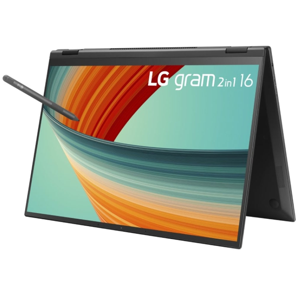 LG gram 2-in-1 16 (2023) - WQXGA 16 Zoll Notebook für Business - Eingabestift im Lieferumfang 
