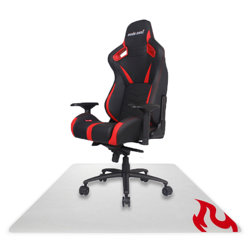 Jubiläumsbundle Anda Seat Gaming Stuhl Schwarz/Rot + Bodenschutzmatte 