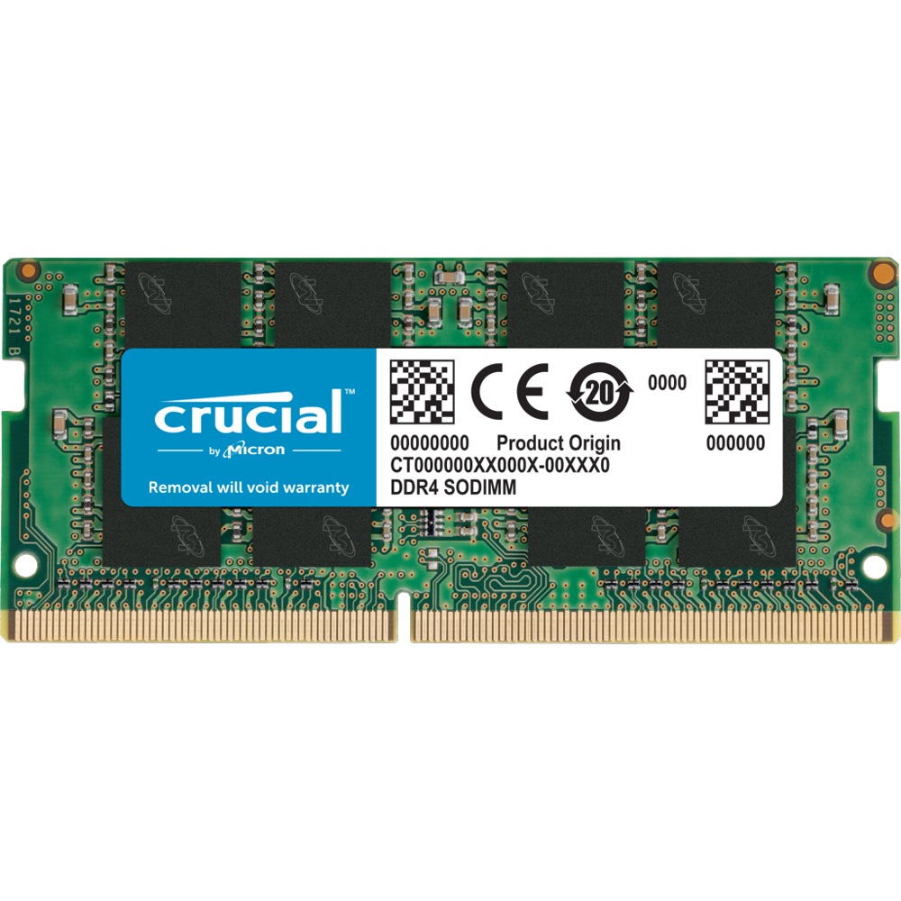 16GB Crucial SO-DIMM 16GB DDR4 3200 (1x 16GB) - Notebookspeicher 