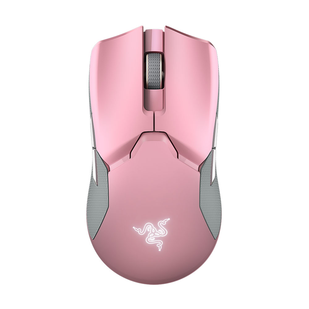 Razer Viper Ultimate Pink - Kabellose Gaming Maus mit Dock 