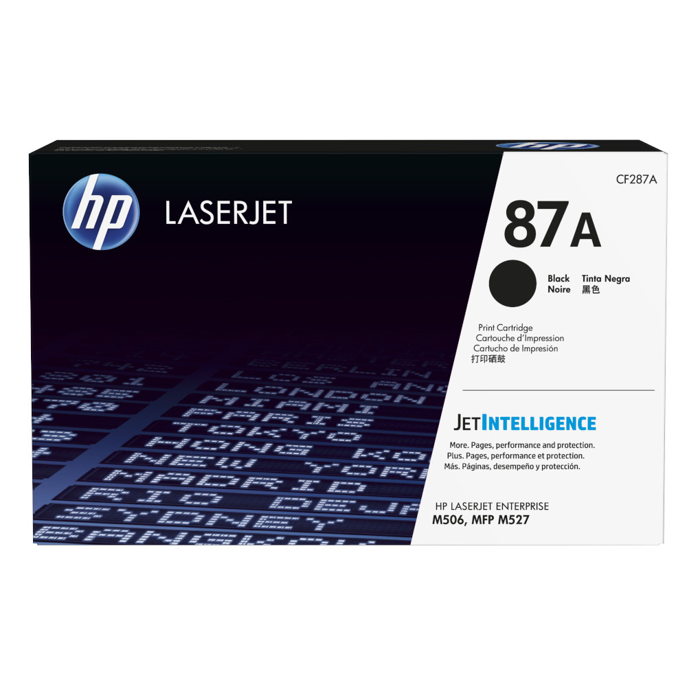 HP Toner 87A - Schwarz 