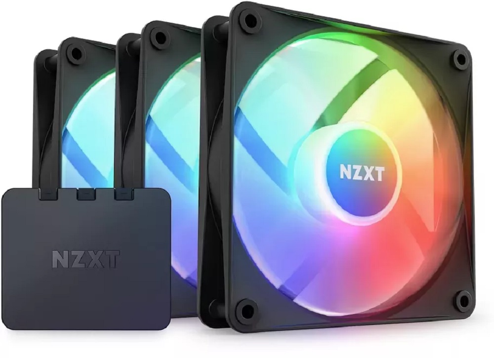 NZXT F120 RGB Core 120mm Gehäuselüfter 3er Pack 