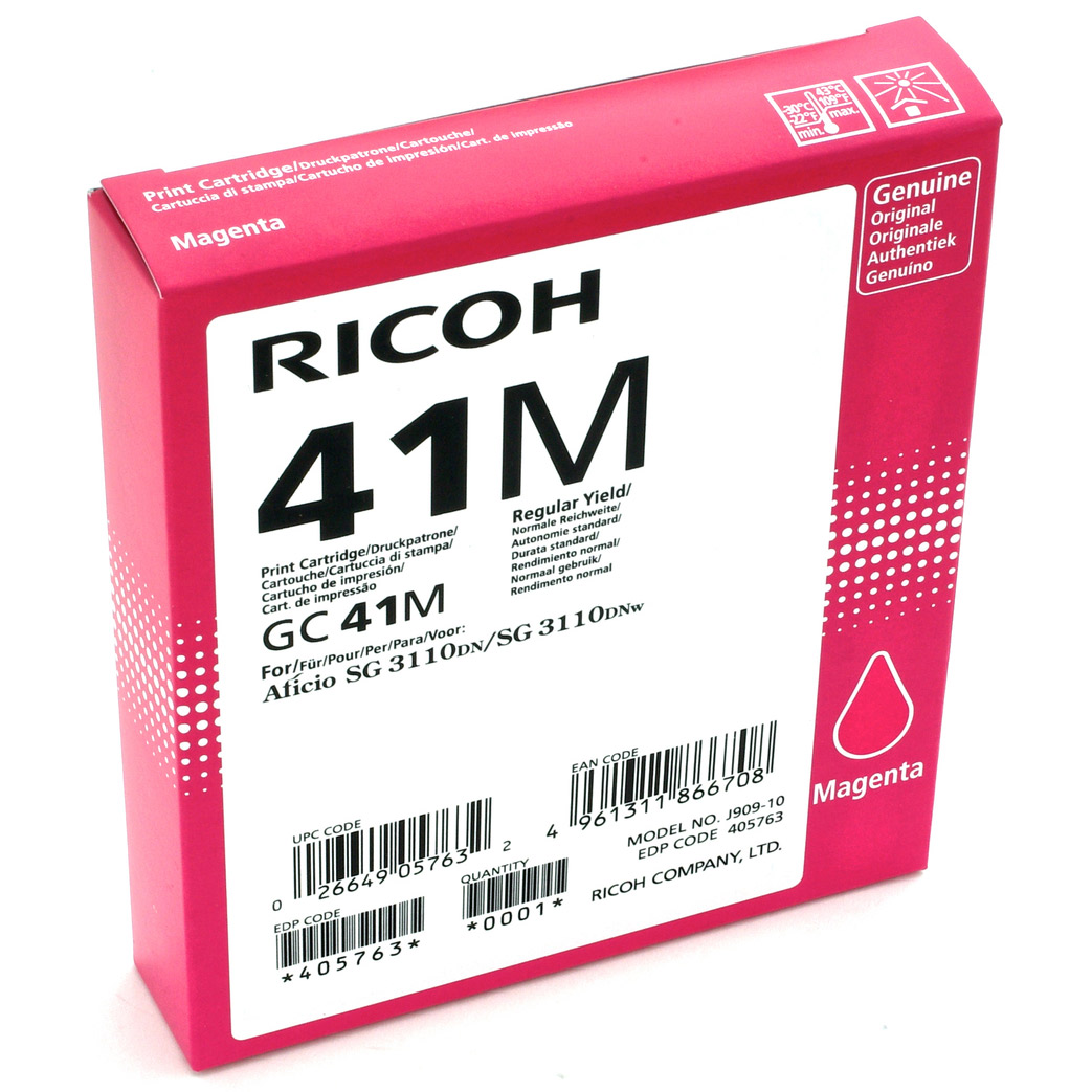 Ricoh  G41M Tinte (Gel) Magenta | 04961311866708