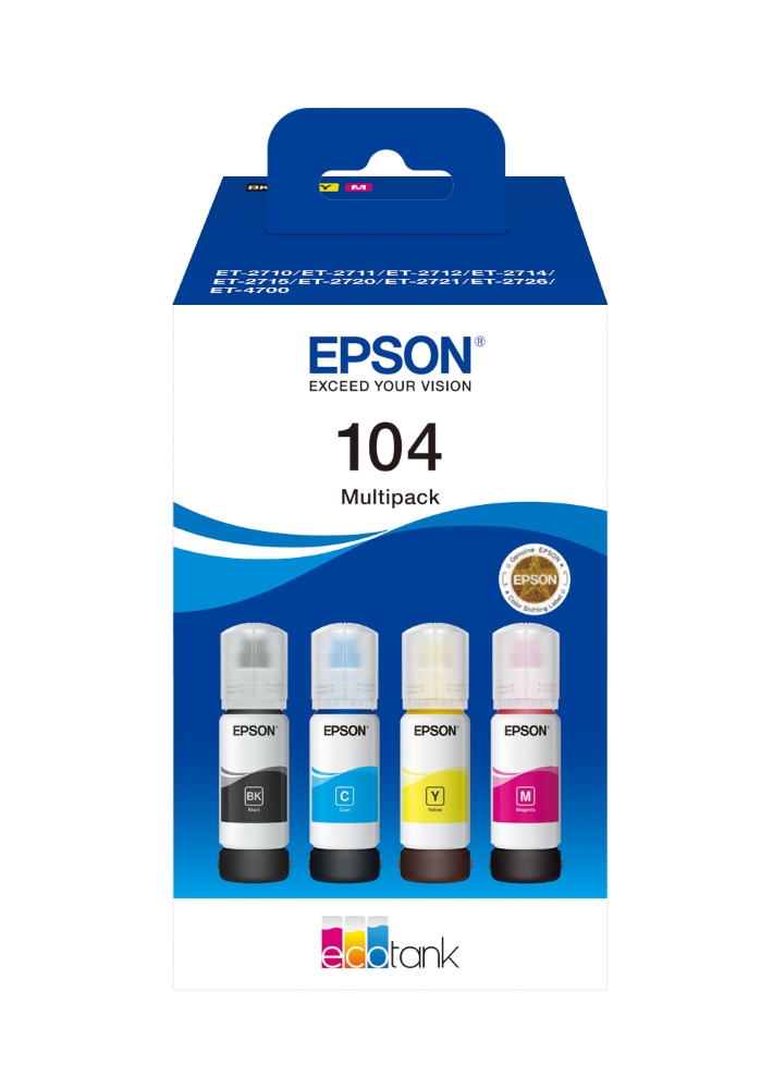 Epson Tinte 104 Multipack 