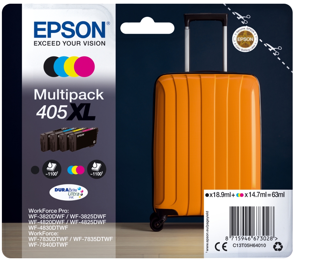 Epson Tinte 405XL Multipack 