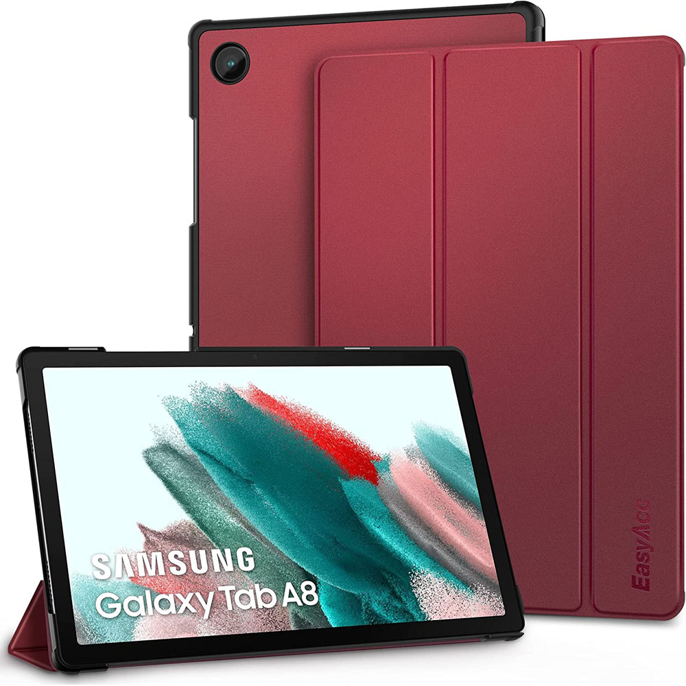 EasyAcc Hülle für Samsung Galaxy Tab A8 2021 - Rot 