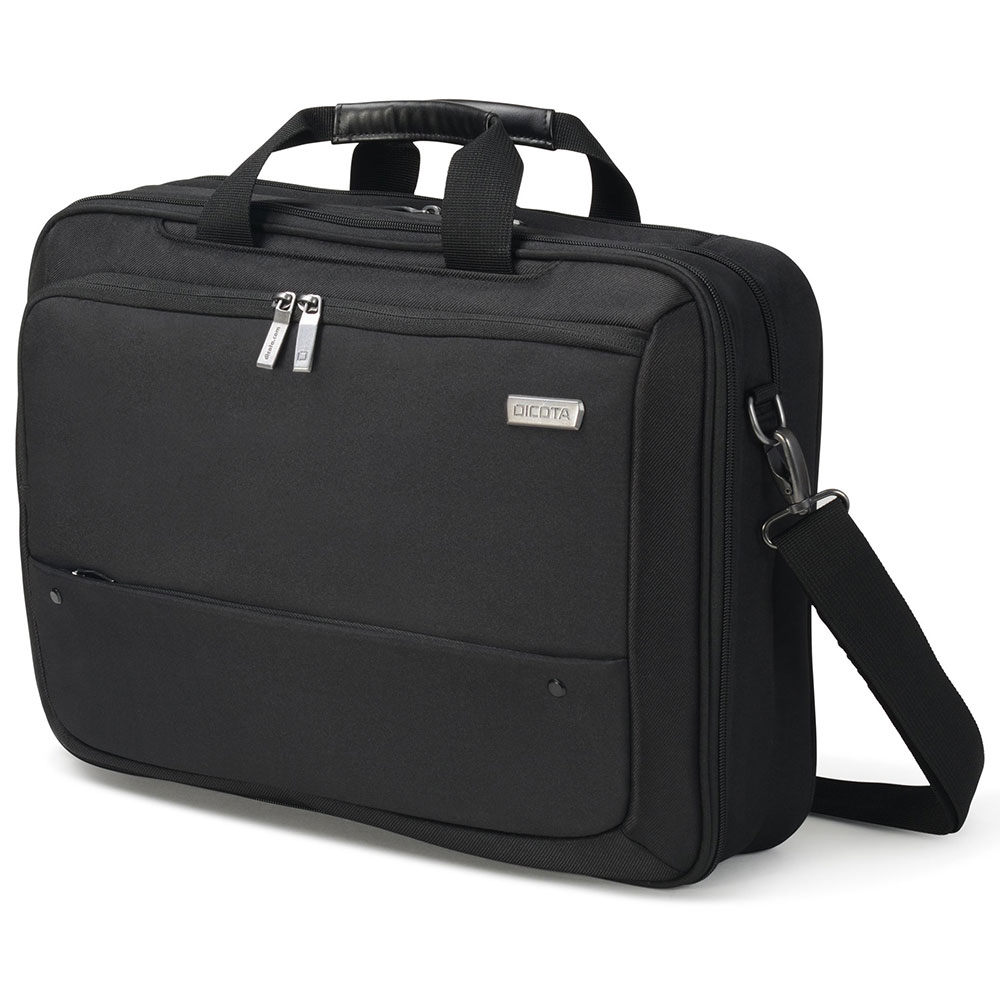 Dicota 39,62cm (15,6 Zoll) Eco Top Traveller Dual SELECT 14-15.6″ – Notebooktasche Schwarz | 07640158668245 Dicota 39,62cm (15,6 Zoll) Eco Top Traveller Dual SELECT 14-15.6″ – Notebooktasche Schwarz | 07640158668245