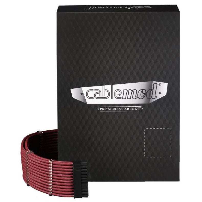 cablemod  PRO ModMesh C-Series AXi, HXi & RM – blutrot | 00716894289727