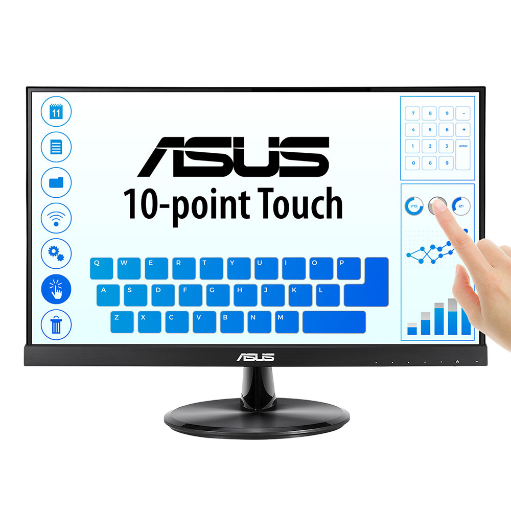 54,6cm (21,5") ASUS VT229H FullHD Monitor mit Touchscreen 