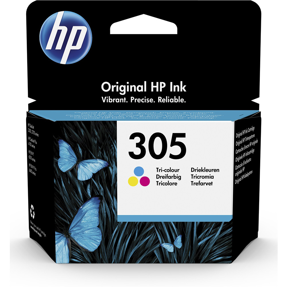 HP 305 Tintenpatrone Cyan, Magenta, Gelb 