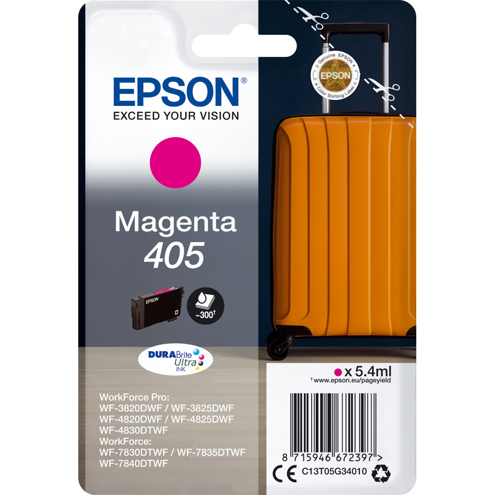 Epson 405 5.4ml Tintenpatrone Magenta 