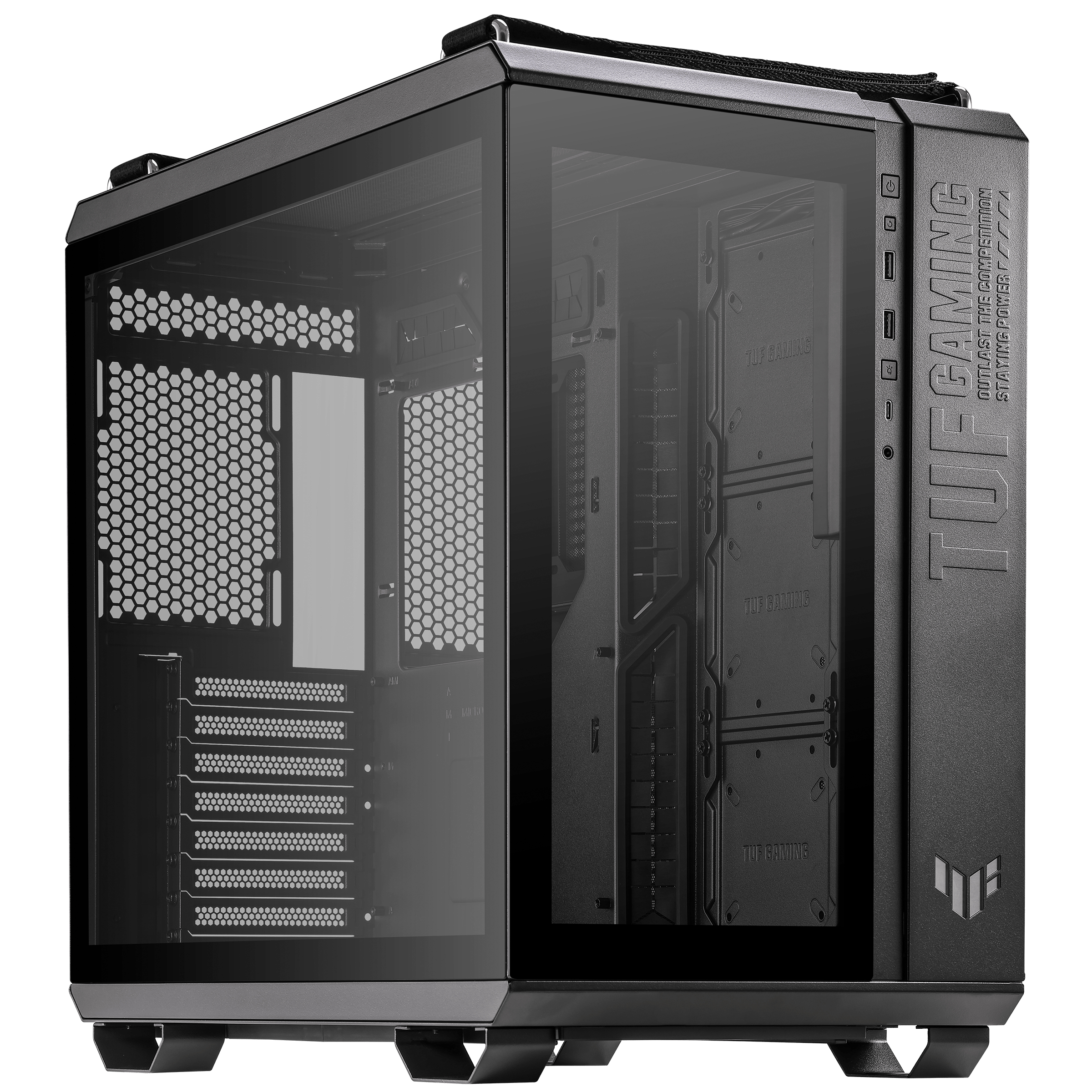 ASUS TUF Gaming GT502 Midi Tower Schwarz 