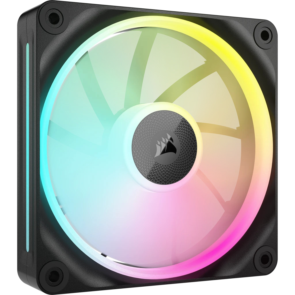 Corsair LX Series iCUE LX120 RGB Fan, schwarz, 120mm 