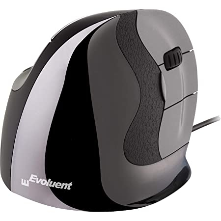 Evoluent VerticalMouse D Medium Maus rechts USB Typ-A Laser 