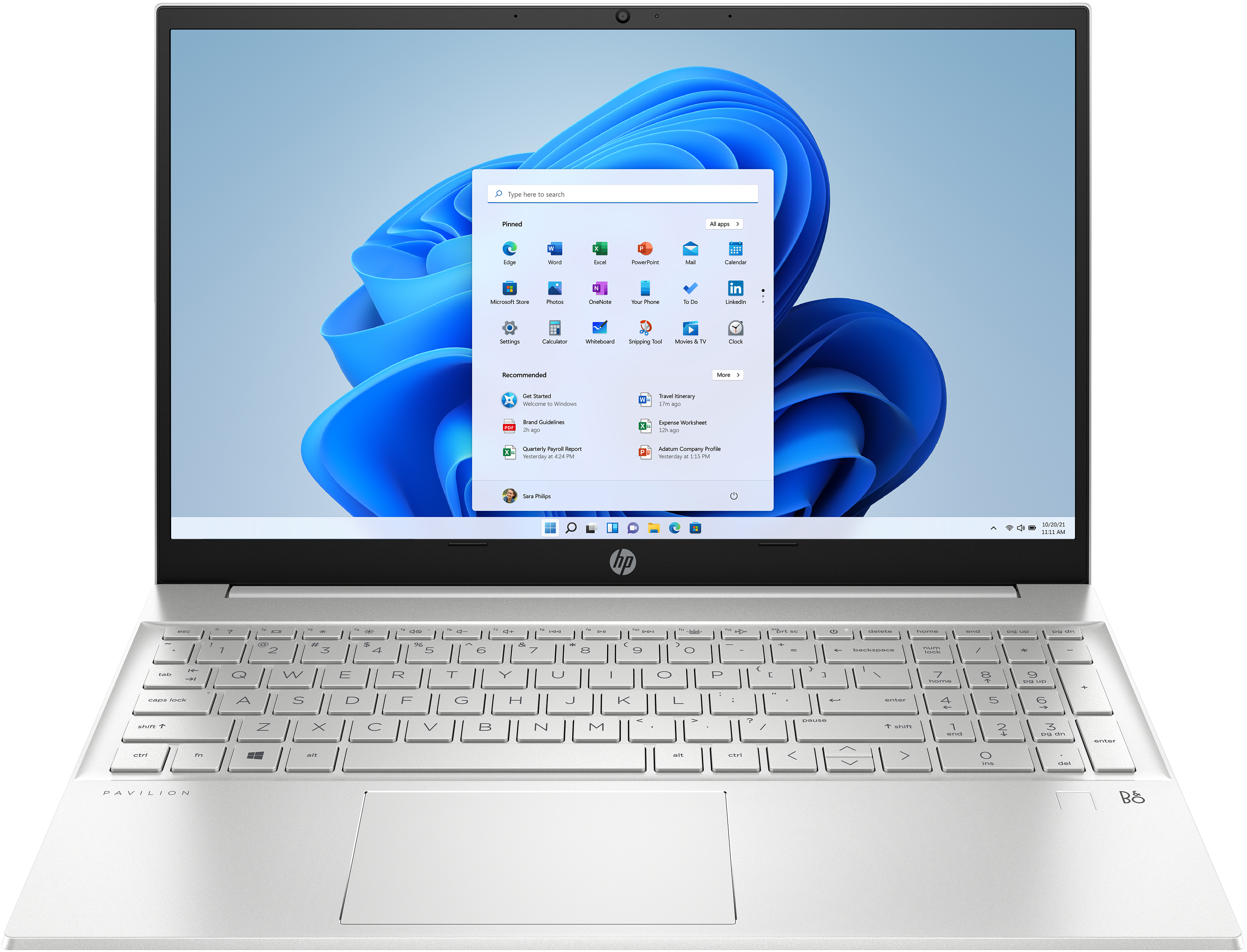HP Pavilion 15-eh3156ng - FHD 15,6 Zoll - Notebook 