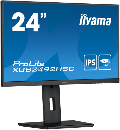 61cm (24") iiyama XUB2492HSC-B5 Full HD Monitor 