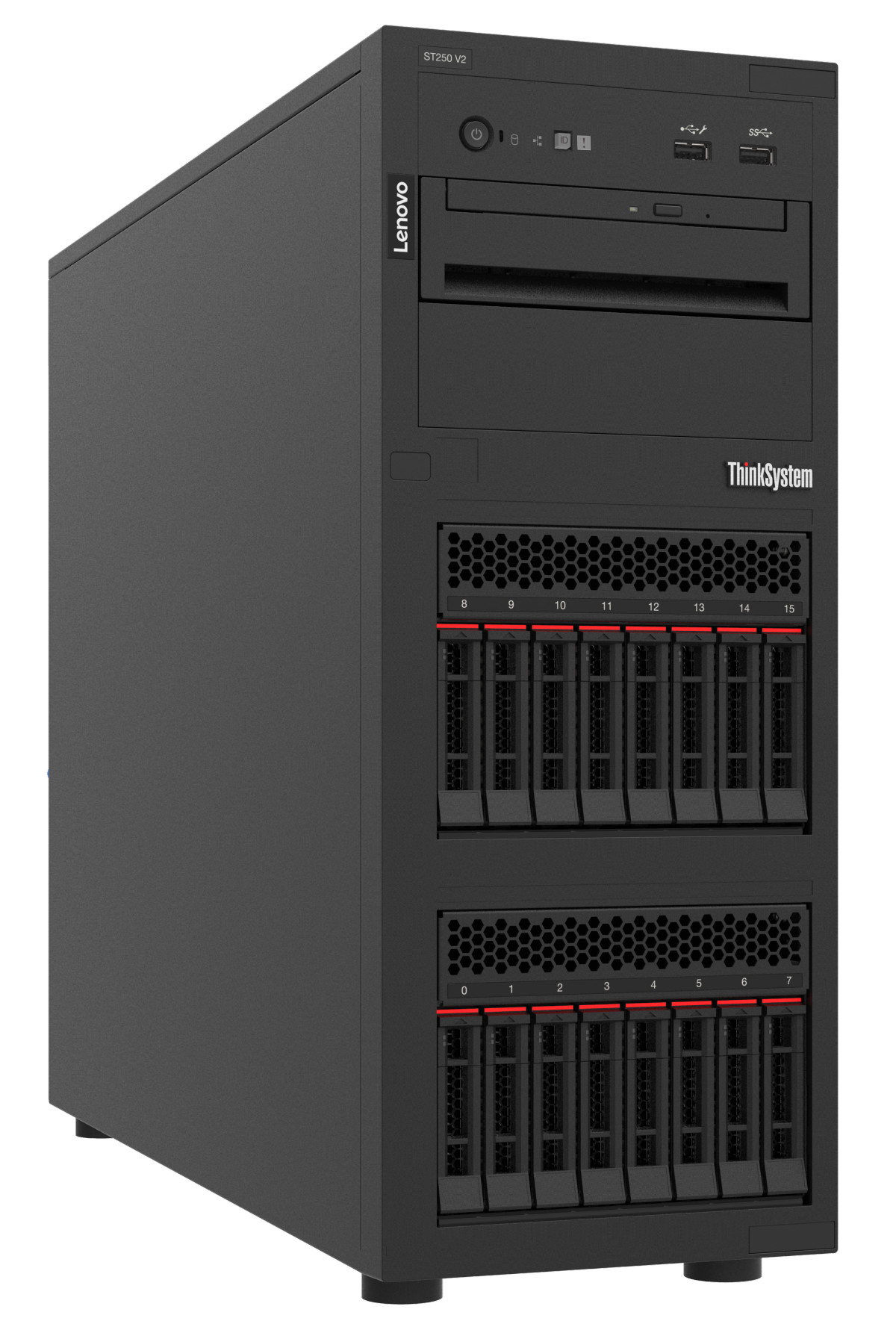 Lenovo ThinkSystem ST250 V2, Xeon E-2356G, 32GB RAM 
