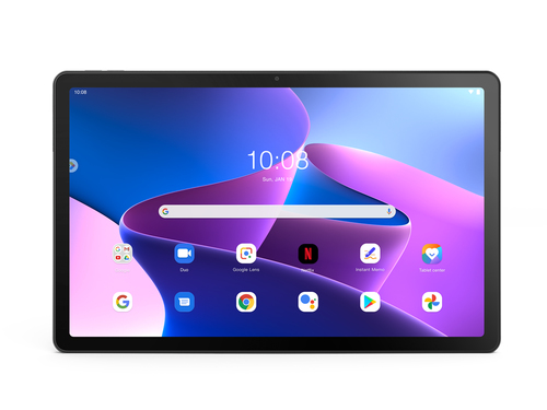 Lenovo M10 Plus - 10,6 Zoll Qualcomm Snapdragon 64GB Android 12 Tablet in Grau mit Mobilfunk 