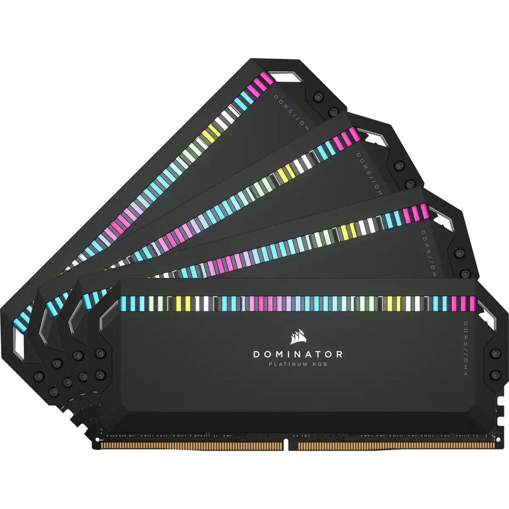 64GB Corsair Dominator Platinum RGB schwarz DDR5 6600 (4x 16GB) 