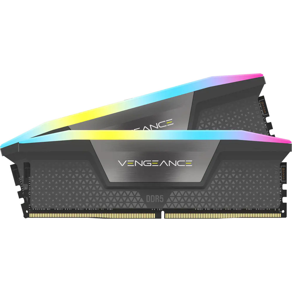 32GB Corsair Vengeance RGB grau DDR5 5200 (2x 16GB) 