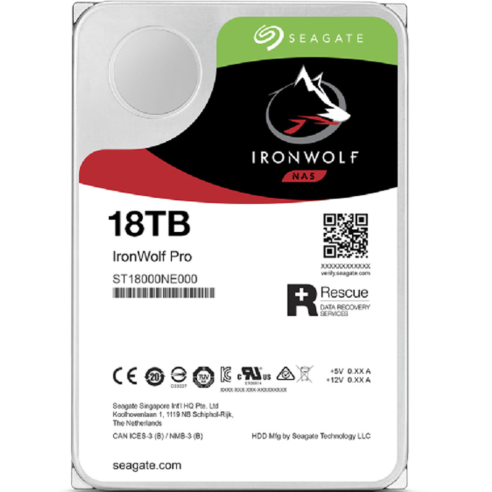 18TB Seagate IronWolf Pro ST18000NE000 Festplatte 