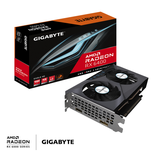 Gigabyte Radeon RX 6400 EAGLE 4G | ARLT Computer